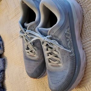 Hoka One One Pale Blue Bondi Sneakers 7.5